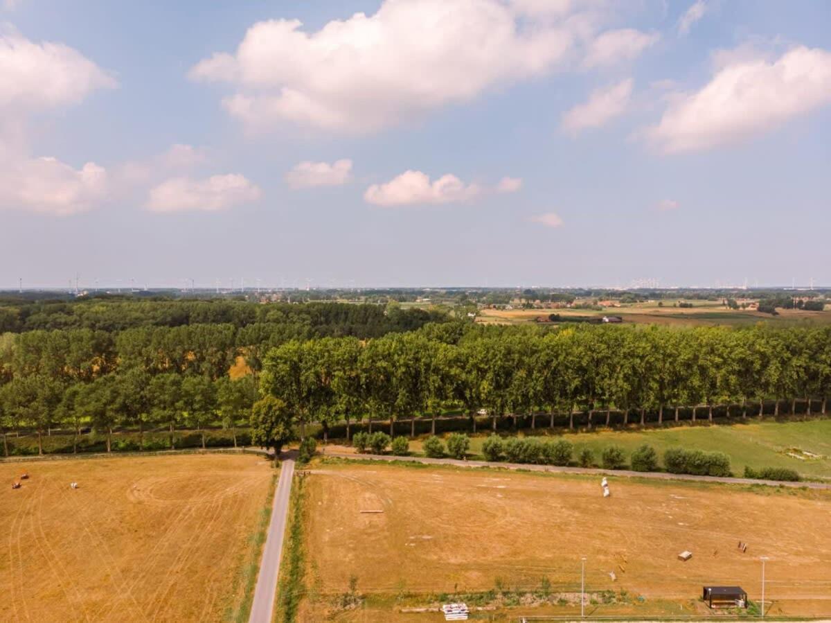 Huswell - Quick - Lovely Double Room At Ranch De Blauwe Zaal Brugge Bagian luar foto
