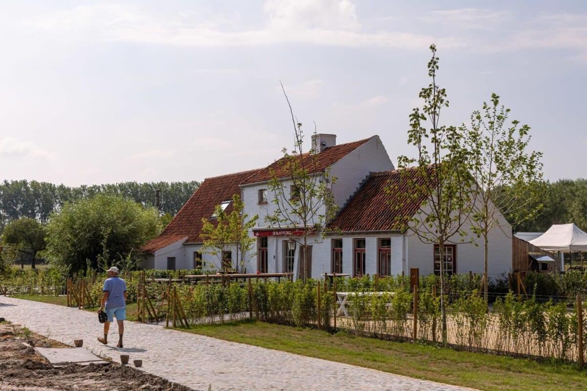 Huswell - Quick - Lovely Double Room At Ranch De Blauwe Zaal Brugge Bagian luar foto
